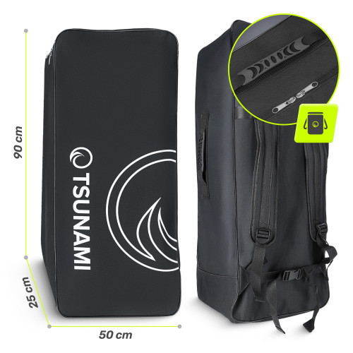 Каяк  TSUNAMI 350 см c веслом Wave T04   - фото №2